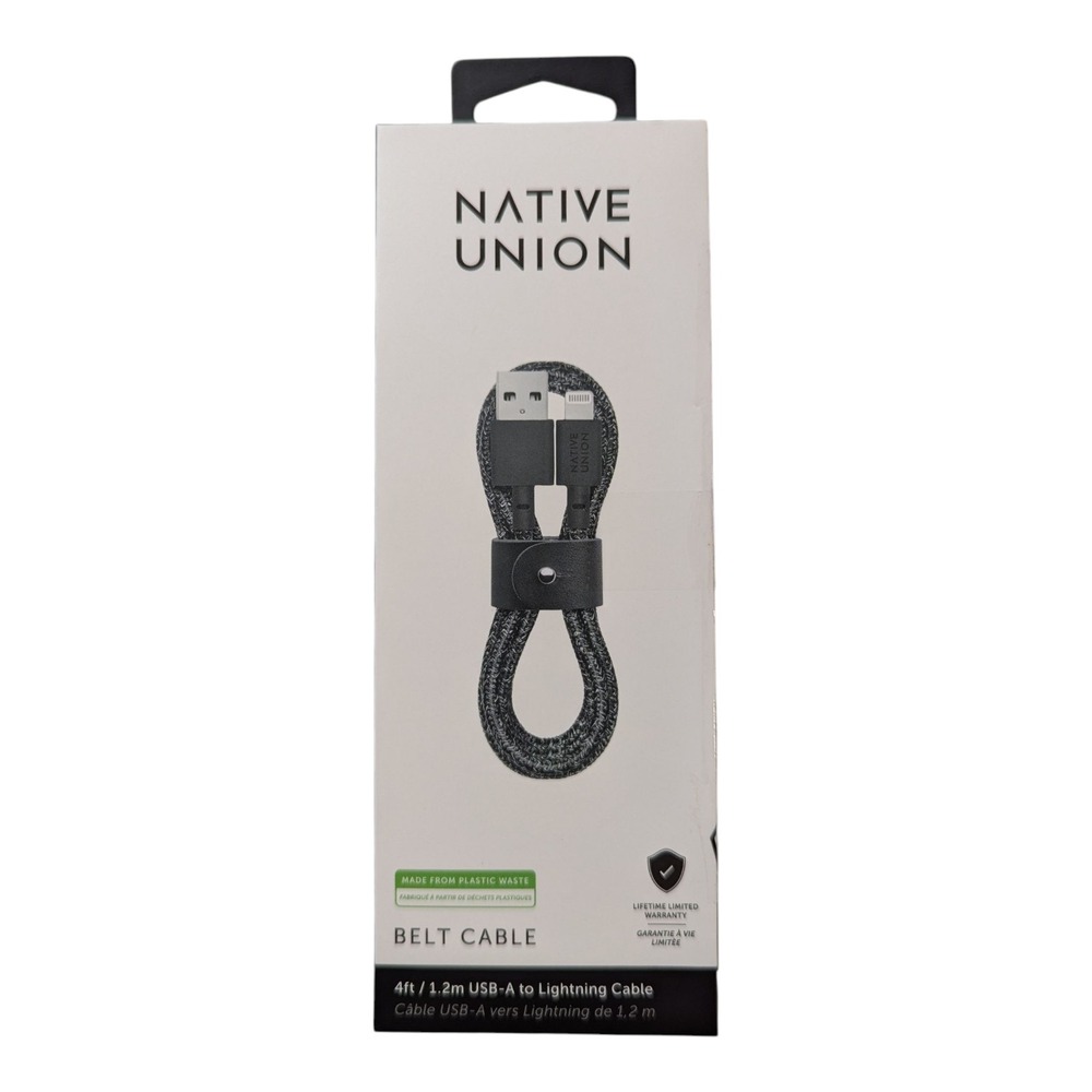 V4. Native Union 4' Lighting to‎ USB-A Cable